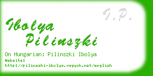 ibolya pilinszki business card